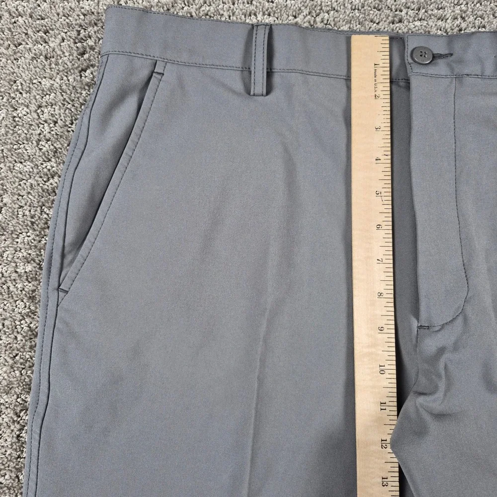 FootJoy Golf Shorts Mens 36 Gray Performance Stretch Flat Front Athletic FJ